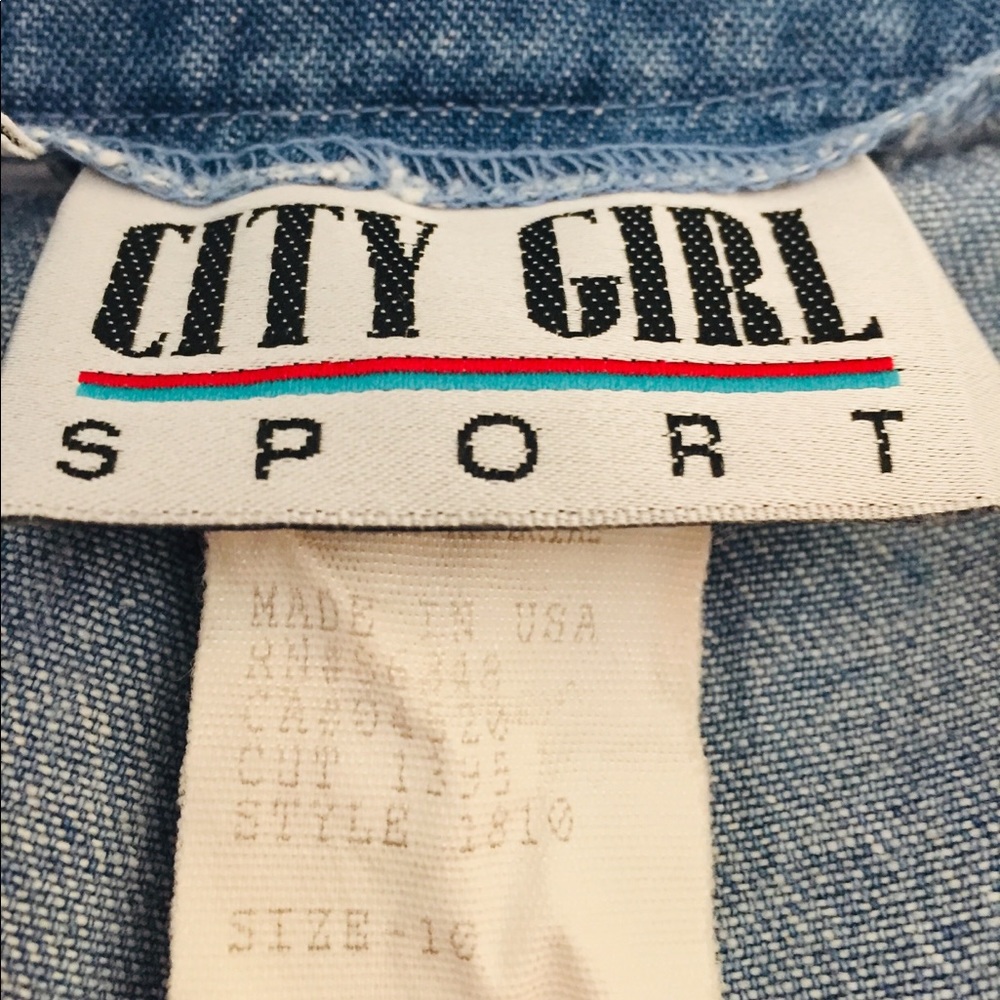 Vintage 80’s High Waisted Jeans - Picture 5 of 7